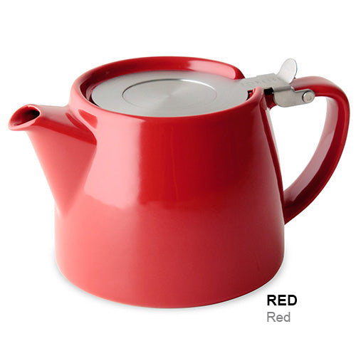 Stump Teapot with Lid and Infuser 18 oz (multiple colors)