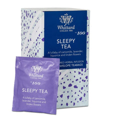 Sleepy Tea 20 Individually Wrapped Teabags Whittard - Best By: 3/2020