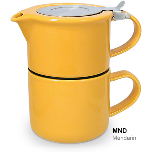 Tea for One with Infuser 14 oz (multiple colors)