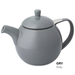 Curve Teapot with Infuser 45 oz (multiple colors)