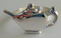 Napkin Ring with Teapot Design Silver Plated Set of 4