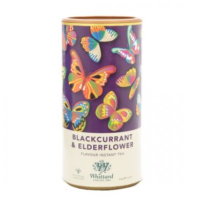 Blackcurrant & Elderflower Instant Tea 450g Whittard- Best By: 10/2019