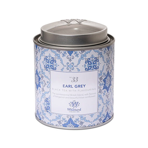 Earl Grey Tea Discoveries 100g Caddy Whittard - Best By: 9/2019