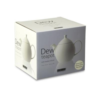 Dew Teapot with Basket Infuser 14 oz (multiple colors)