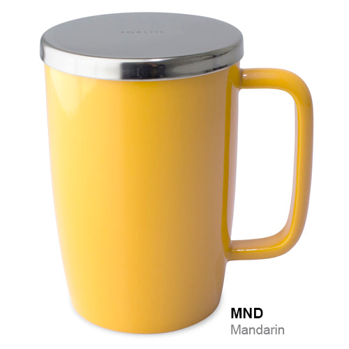 Dew Brew-in-Mug with Infuser and Lid 18 oz (multiple colors)
