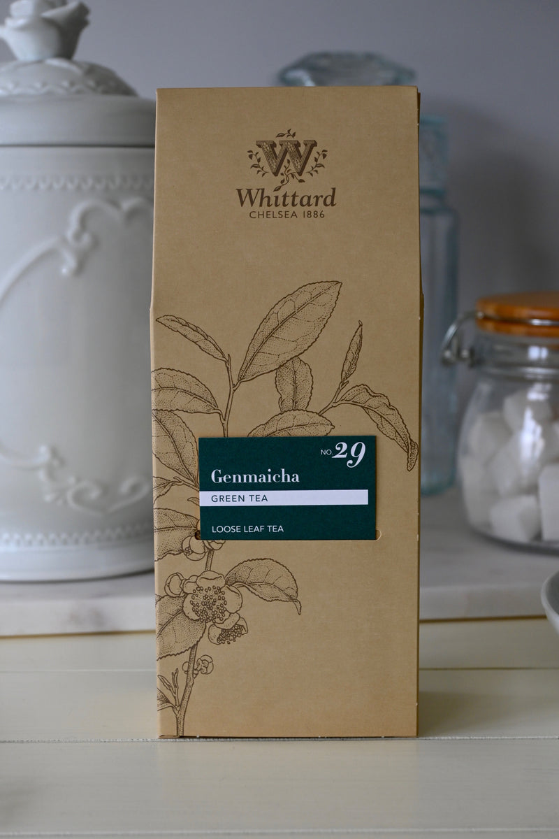 Genmaicha Loose Leaf Green Tea 75g Whittard - Best By: 7/2020