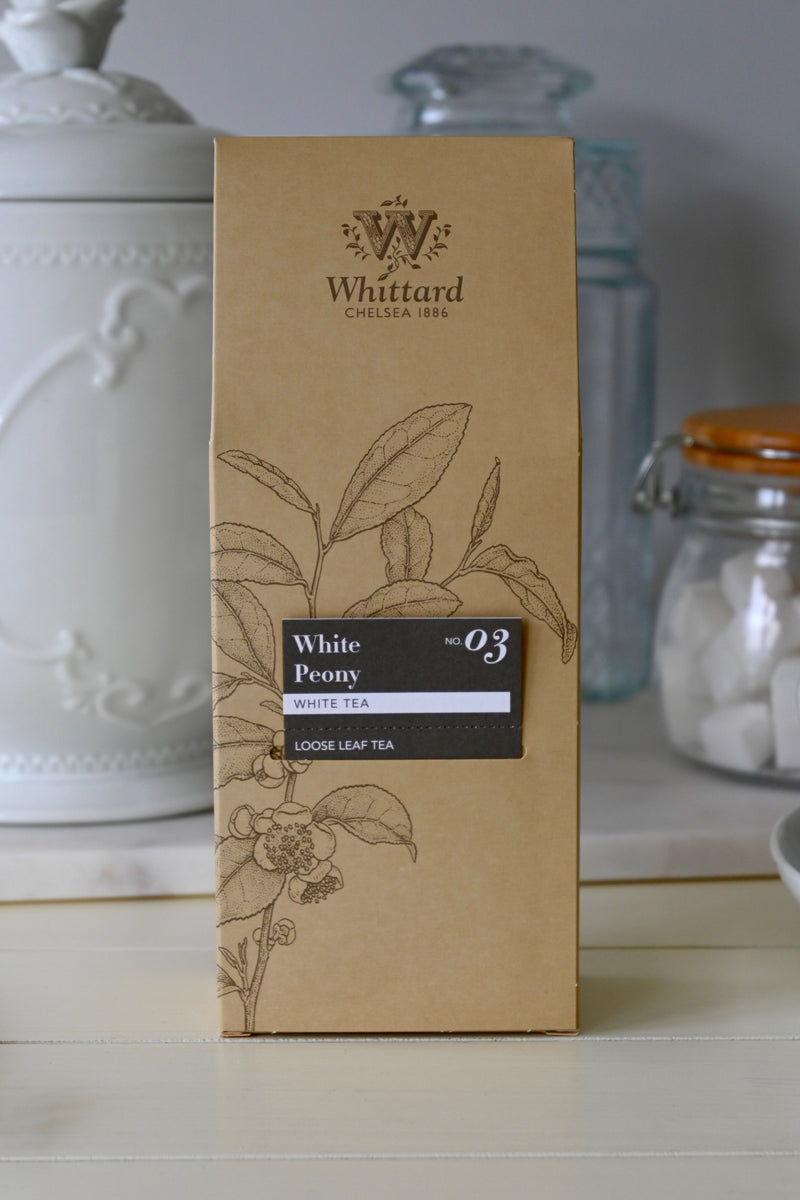 White Peony White Loose Leaf Tea 75g Whittard - Best By: 9/2020