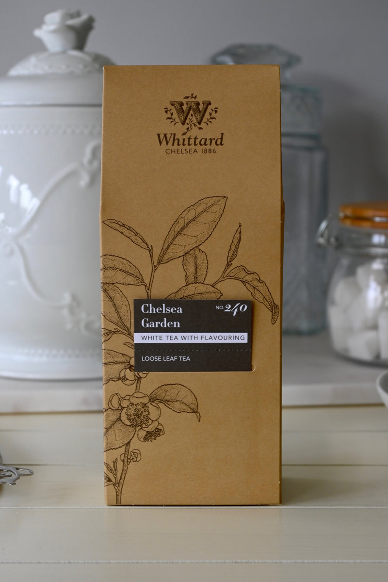 Chelsea Garden White Loose Leaf Tea 100g Whittard - Best By: 8/2019