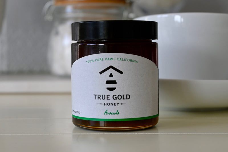 True Gold Wild Buckwheat 100% Pure Raw Honey 6oz