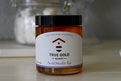 True Gold Costal Mountain Sage 100% Pure Raw Honey 6oz