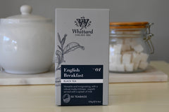 English Breakfast Black Tea- 50 Teabags 125g Whittard- Best by: 1/2022