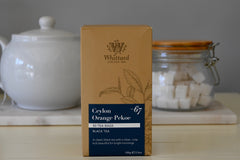 Ceylon Orange Pekoe Black Tea 50 Round Teabags Whittard - Best By: 5/2020