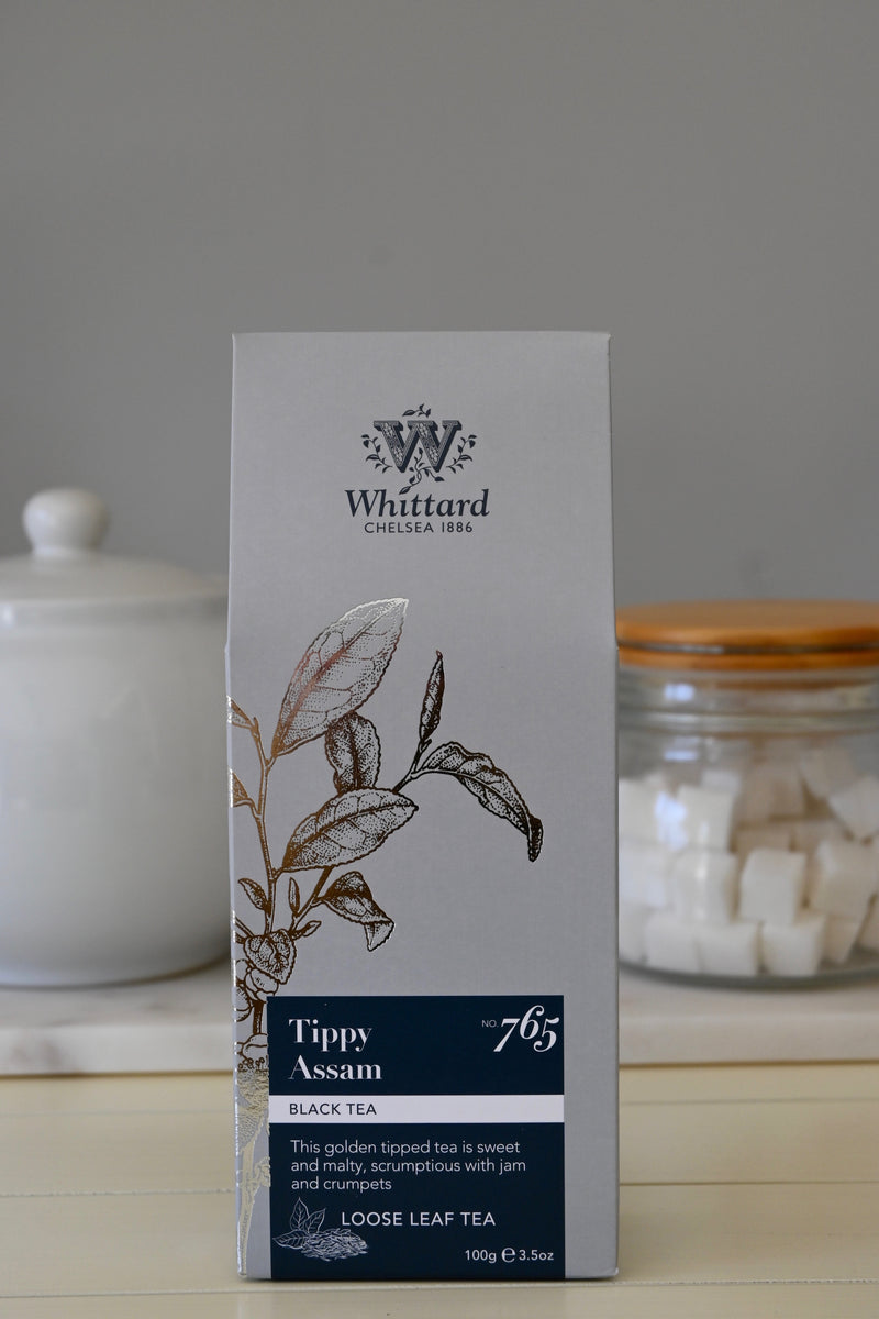 Tippy Assam Loose Leaf Black Tea 100g Whittard- Best by: 6/2023