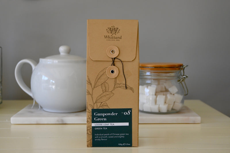 Gunpowder Loose Green Tea Pouch 100g Whittard - Best By: 8/2019