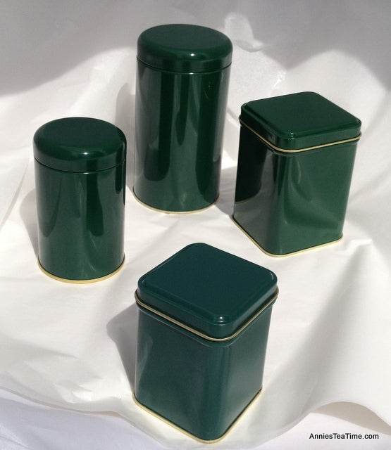 Green small round 50g Storage Tin