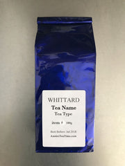 Earl Grey Loose Leaf Black Tea 100g Whittard - Best By 7/18
