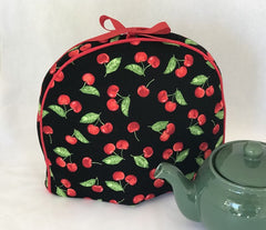 Red Cherries 6 Cup Dome Cozy by Cricklewood Cottage
