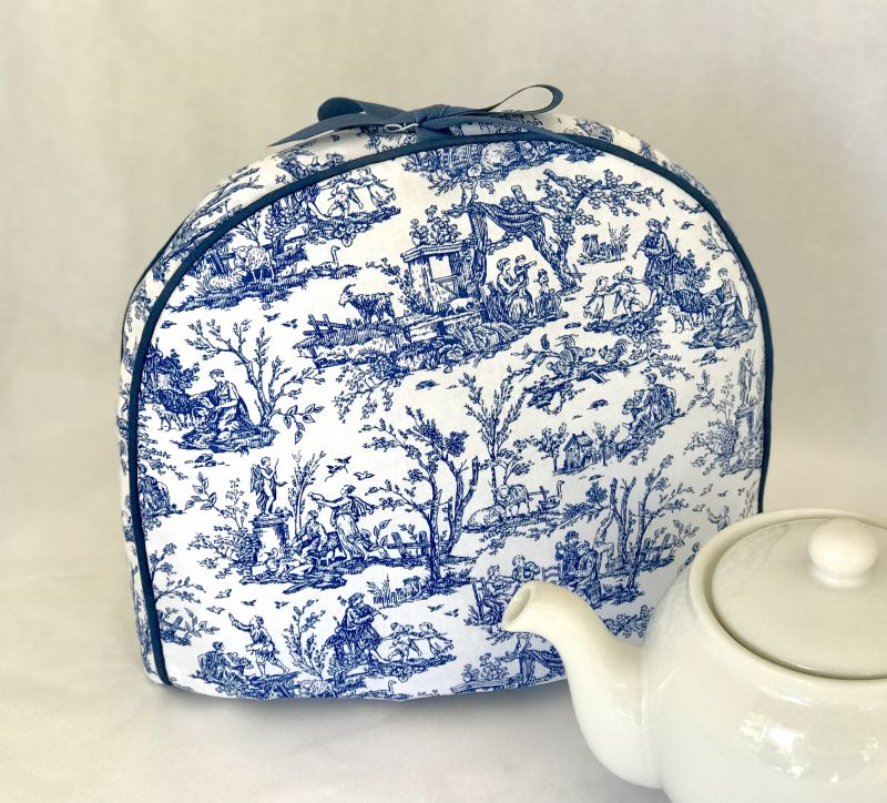 Toile Blue New Dome by Cricklewood Cottage