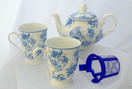 Chintz Tea for Two - Small Chatsford and Two Mugs
