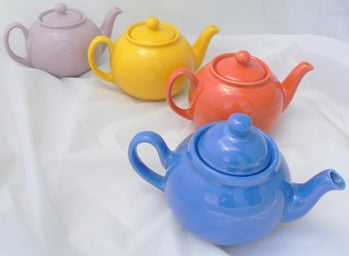 4 cup Teapot Assorted Colors Made in England
