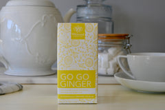 Go Go Ginger Herbal Tea 25 Tea Bags 37.5g Whittard- Best By: 10/2019