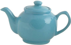 Bright Blue 6 cup Teapot - Price & Kensington