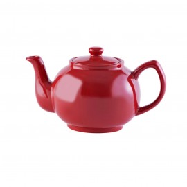Bright Red 6 cup Teapot - Price & Kensington