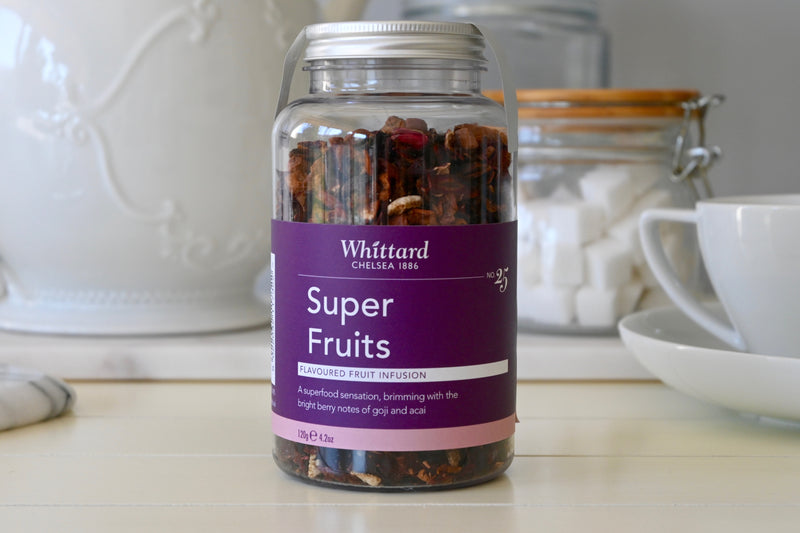 Super Fruits Loose Fruit Infusion Bottle 125g Whittard - Best By: 11/2019